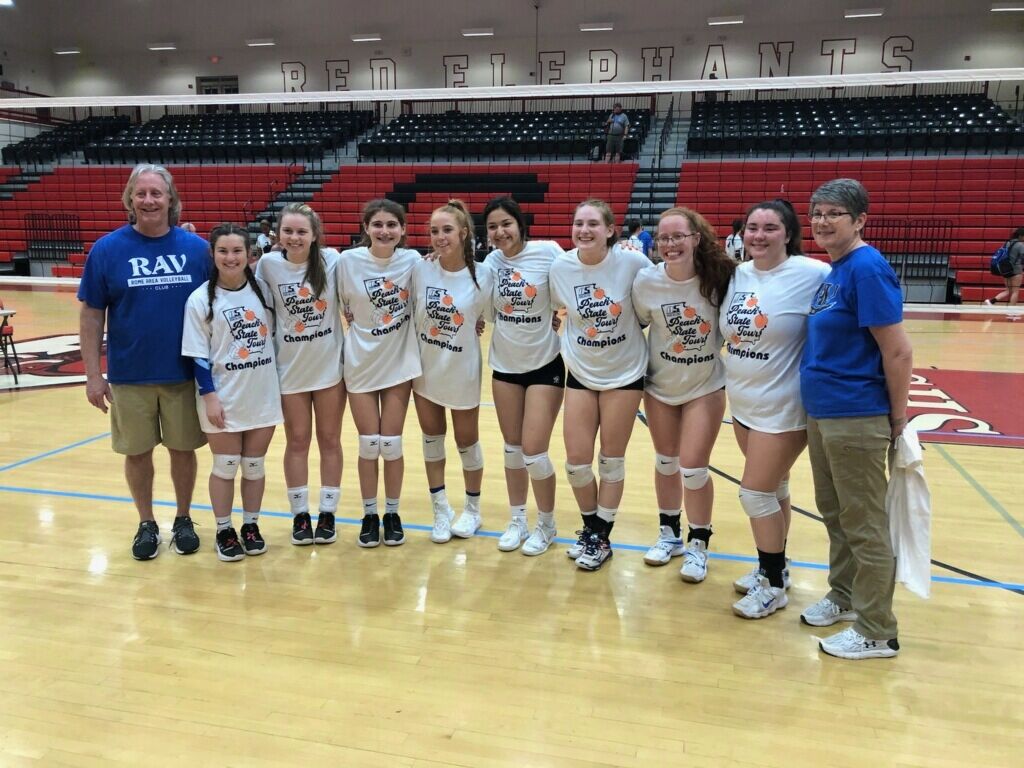 Rome Area Volleyball’s 17 Blue team wins tournament in Atlanta